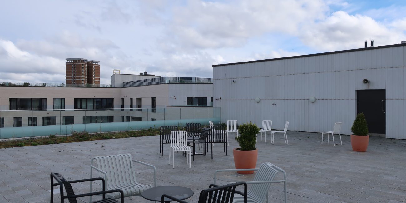 Rooftop London Skyline