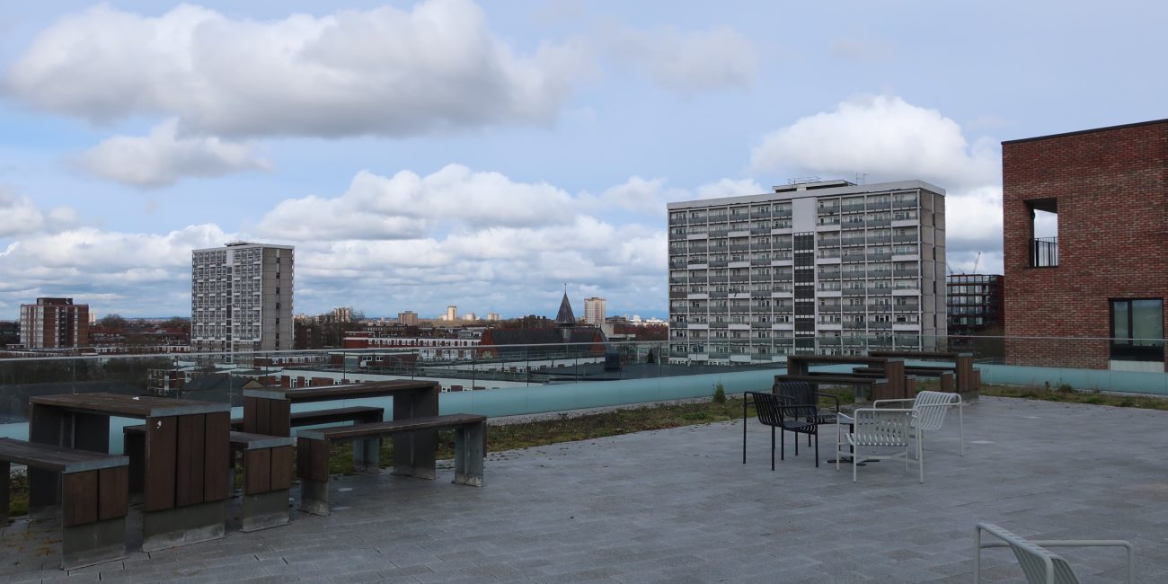 Rooftop London Skyline